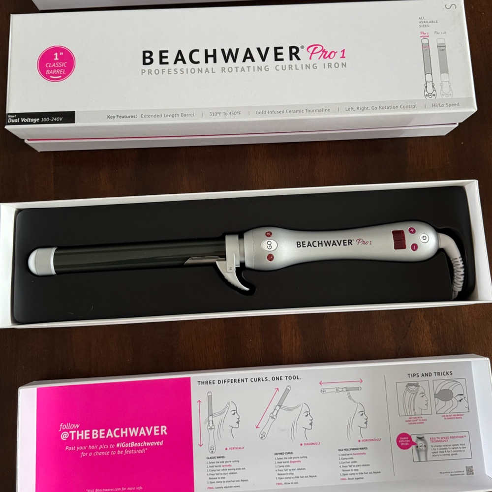 Beachwaver Pro 1 Curling Iron